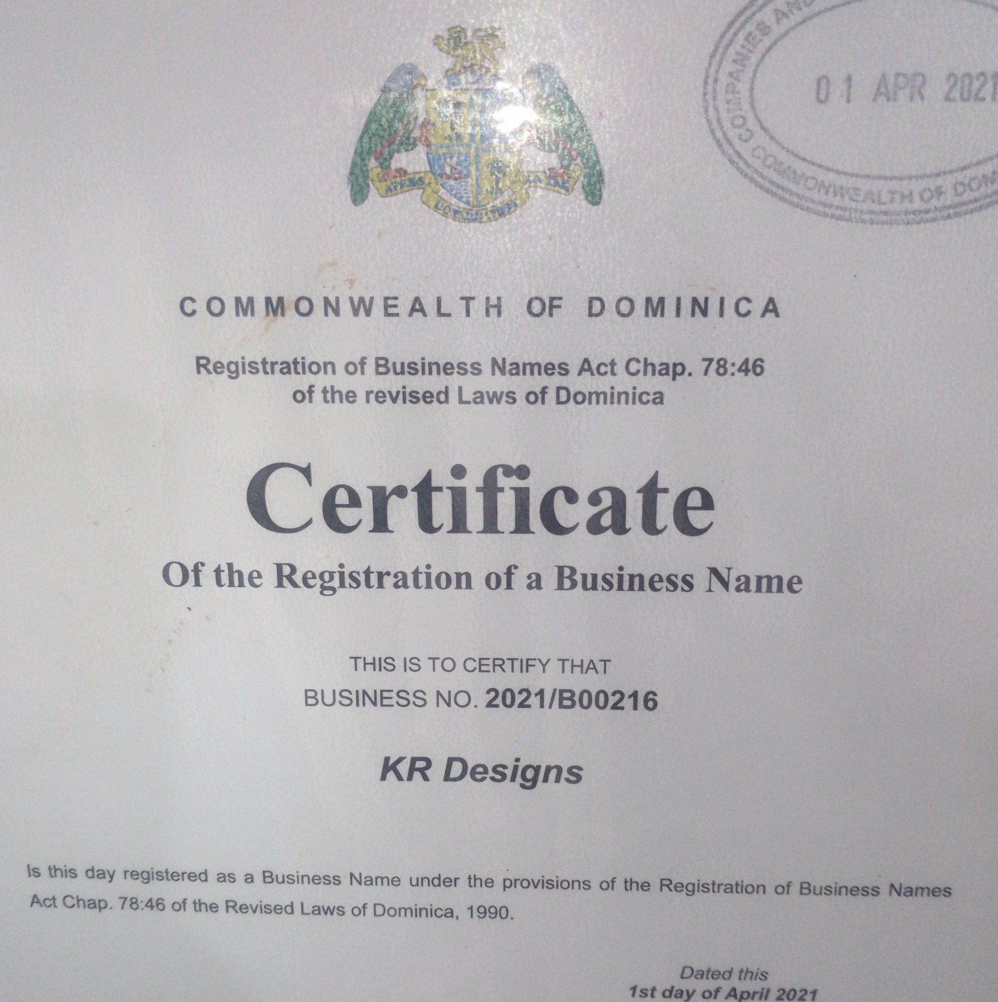 KR Designs | Roseau