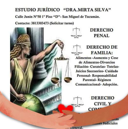 Estudio Jurídico Dra.Mirta Silva | San Miguel de Tucumán