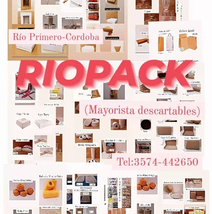 RioPack mayorista descartables | Río Primero