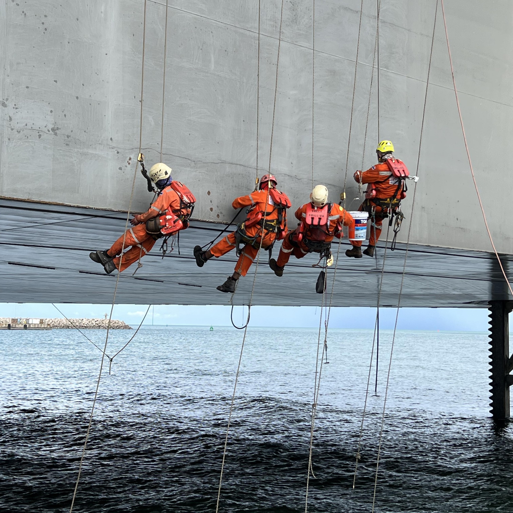Thailand IRATA Rope Access community