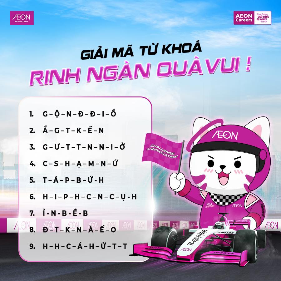 Grow - [MINIGAME DÀNH CHO TẤT CẢ NGƯỜI AEON] MINIGAME NỘI BỘ: GIẢI MÃ ...