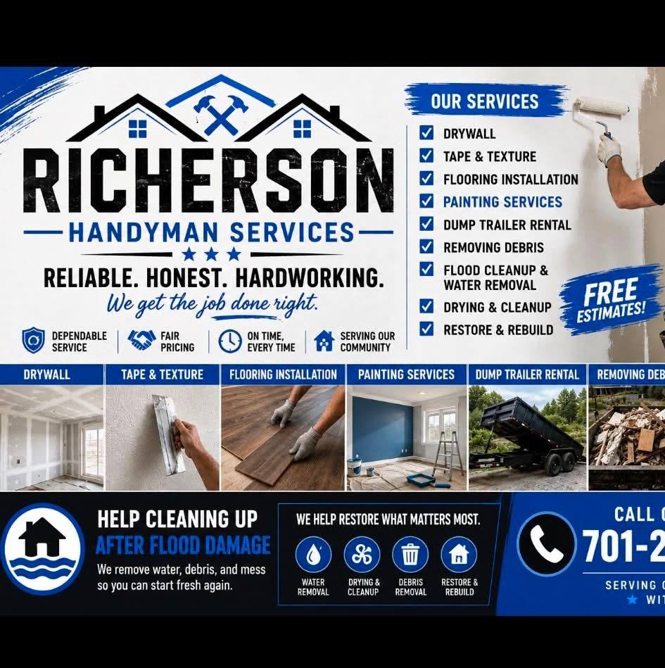 Richerson Handyman Services LLC | Rugby ND