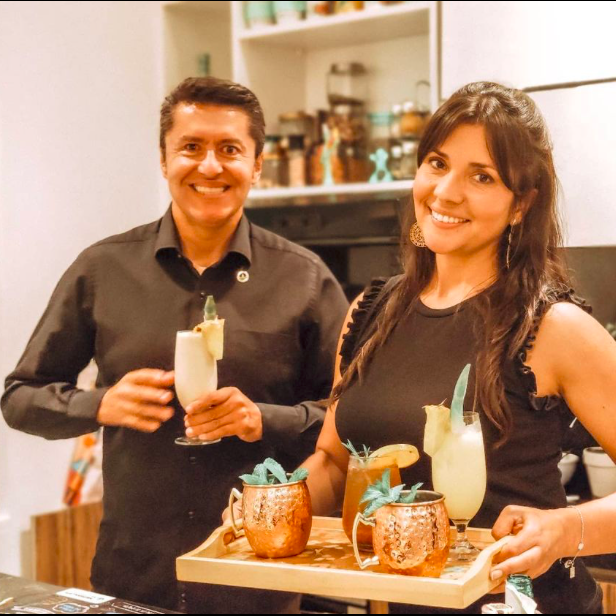 Claudia y Raúl