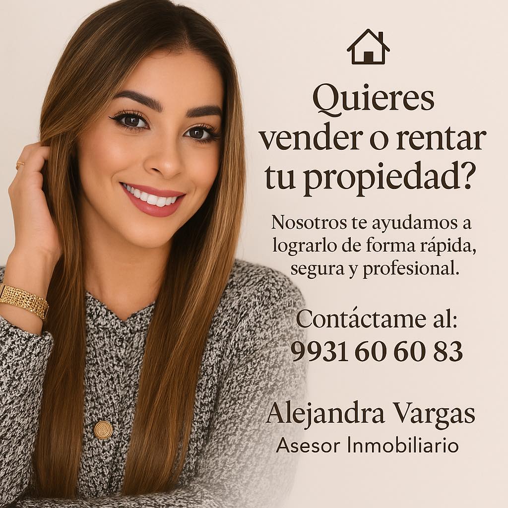 Alejandra Vargas Asesor Inmobiliario | Villahermosa