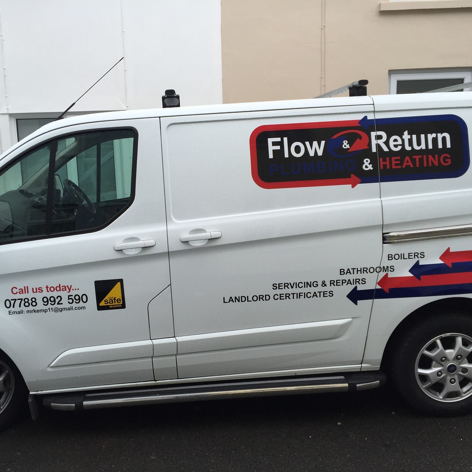 Flow&return... - Flow&return plumbing&heating
