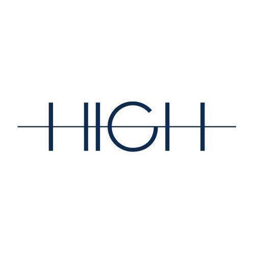 Pull HIGH Léger Par Claire Campbell – Laine, Marine/vert/écru, Taille S, Neuf Sans étiquette