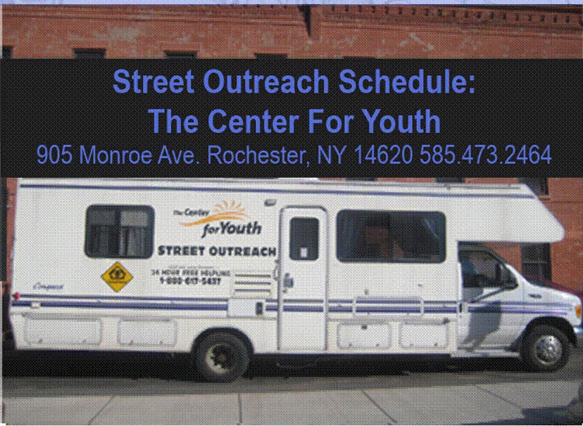 The Center for Youth ~ Street Outreach Program ~ (SOP) | Rochester NY
