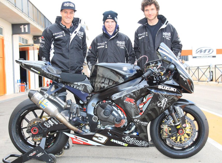 Relentless TAS Suzuki riders