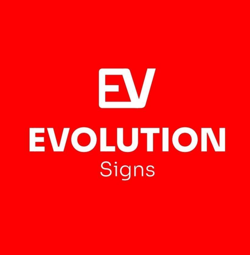 Evolution Signs - Banner impresso . Banner em lona impressa com visores ...
