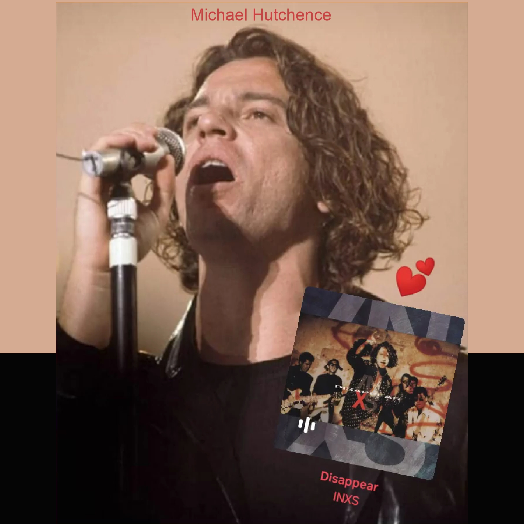 Michael Hutchence And INXS Fans - By Samantha R. #SR20 | Facebook