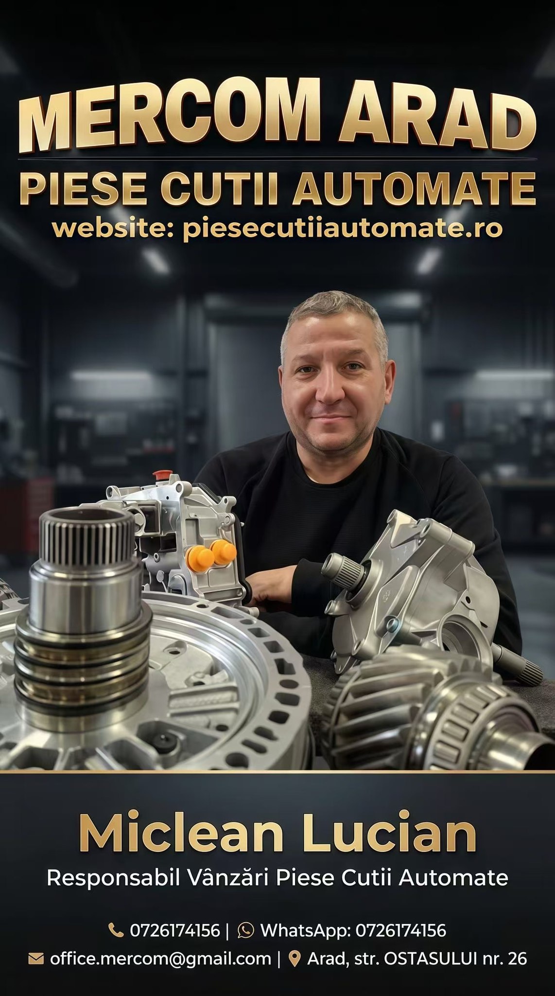 Mercom.ro - Service Vinzari cutii viteze automate reconditionate | Arad