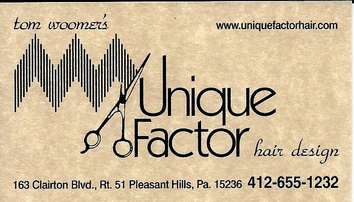 Unique factor | Pittsburgh PA