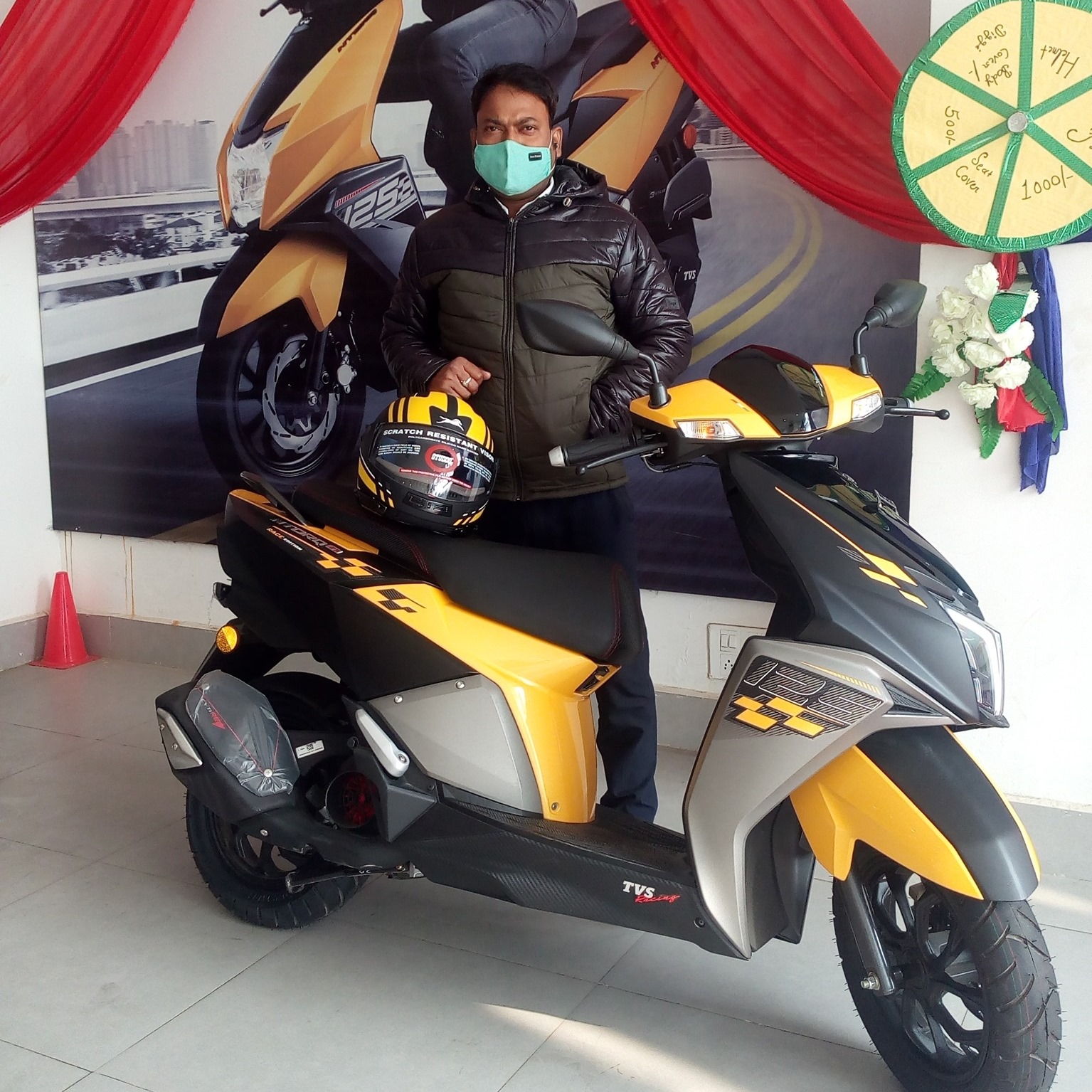 TVS RIDER - This Navratra Start a new Journey with TVS vehicle Call ...