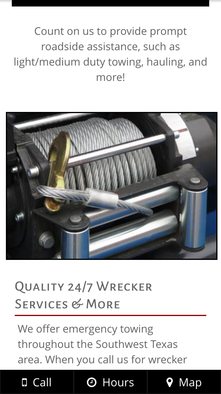 Leos Wrecker,Towing and Storage | Del Rio TX