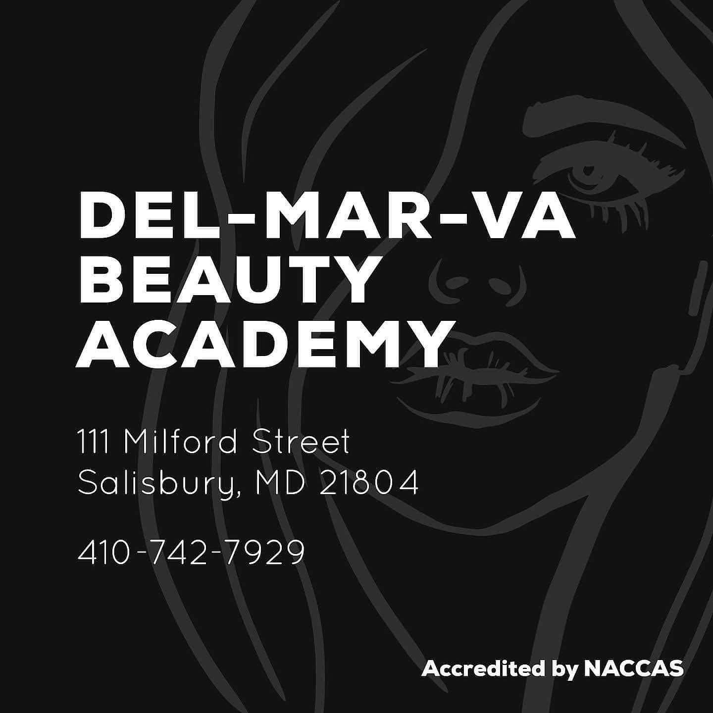 Del-Mar-Va Beauty Academy logo