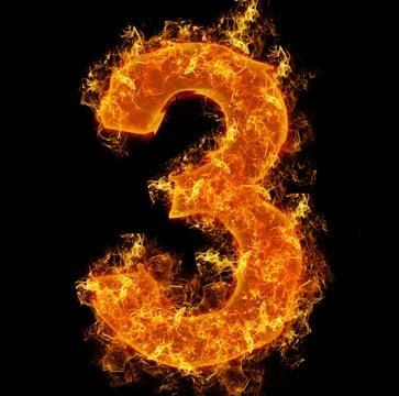 3 three