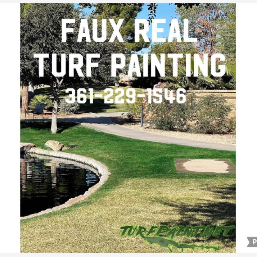 Faux Real Turf Painting