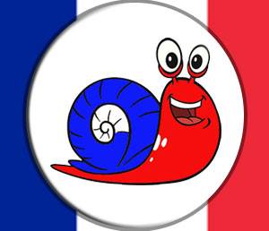 Learn French with escargot