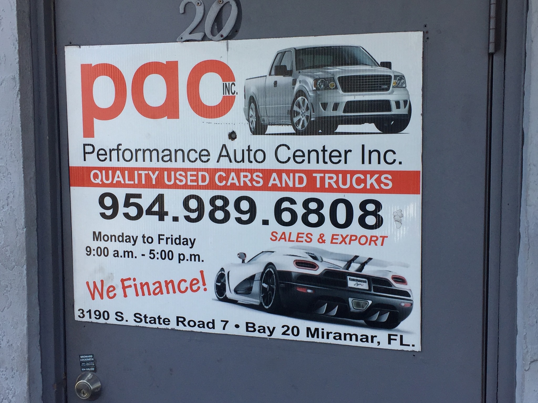 Performance Auto Center Inc. | Miramar FL