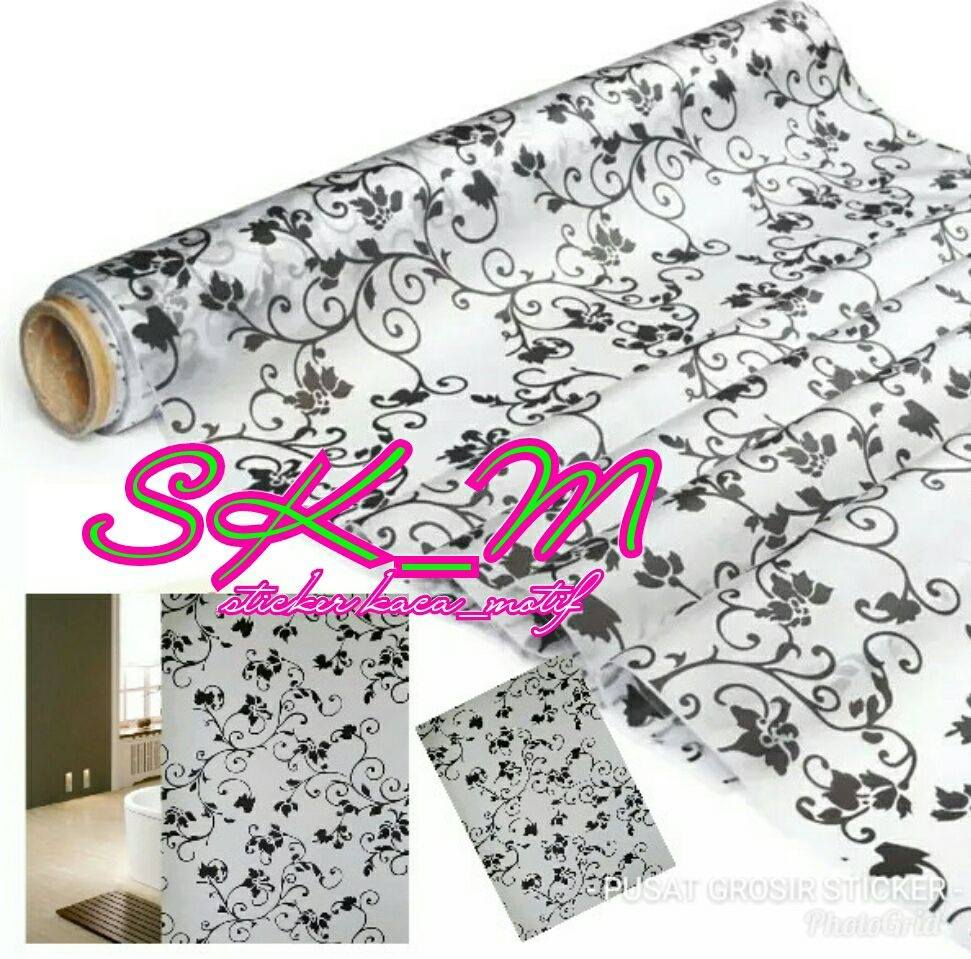 Sticker Kaca_motif
