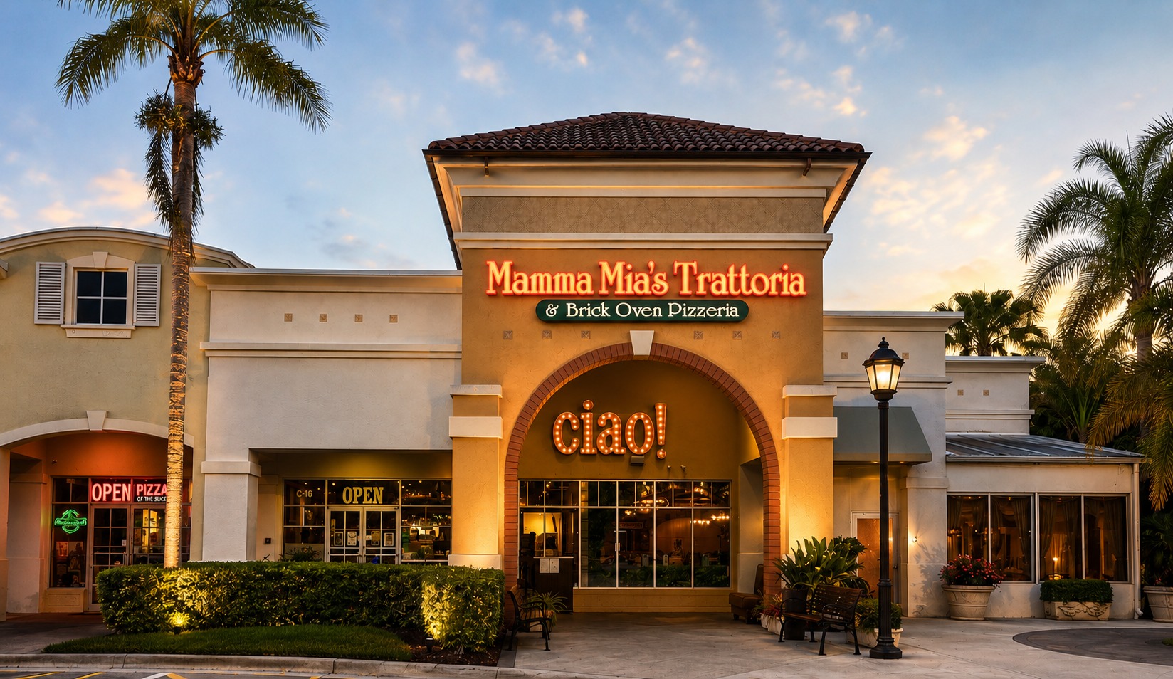 maa's shop❤️　6本 Mamma Mia's Trattoria | Lake Worth FL