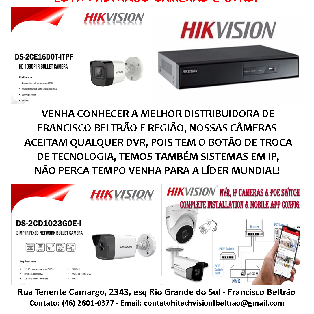 Hitech Vision Distribuidora - Filial Francisco Beltrão PR | Francisco ...