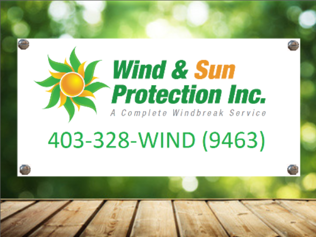 Wind & Sun Protection Inc. | Coaldale AB