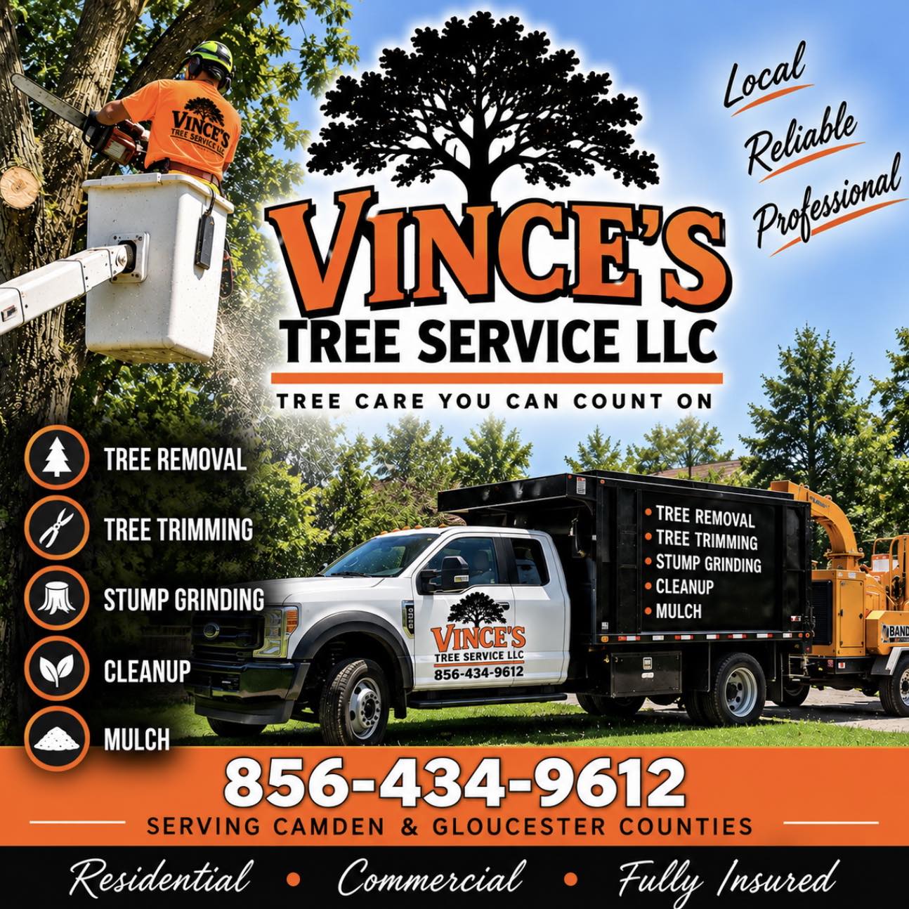 Vince’s tree & landscaping service LLC | Blackwood NJ