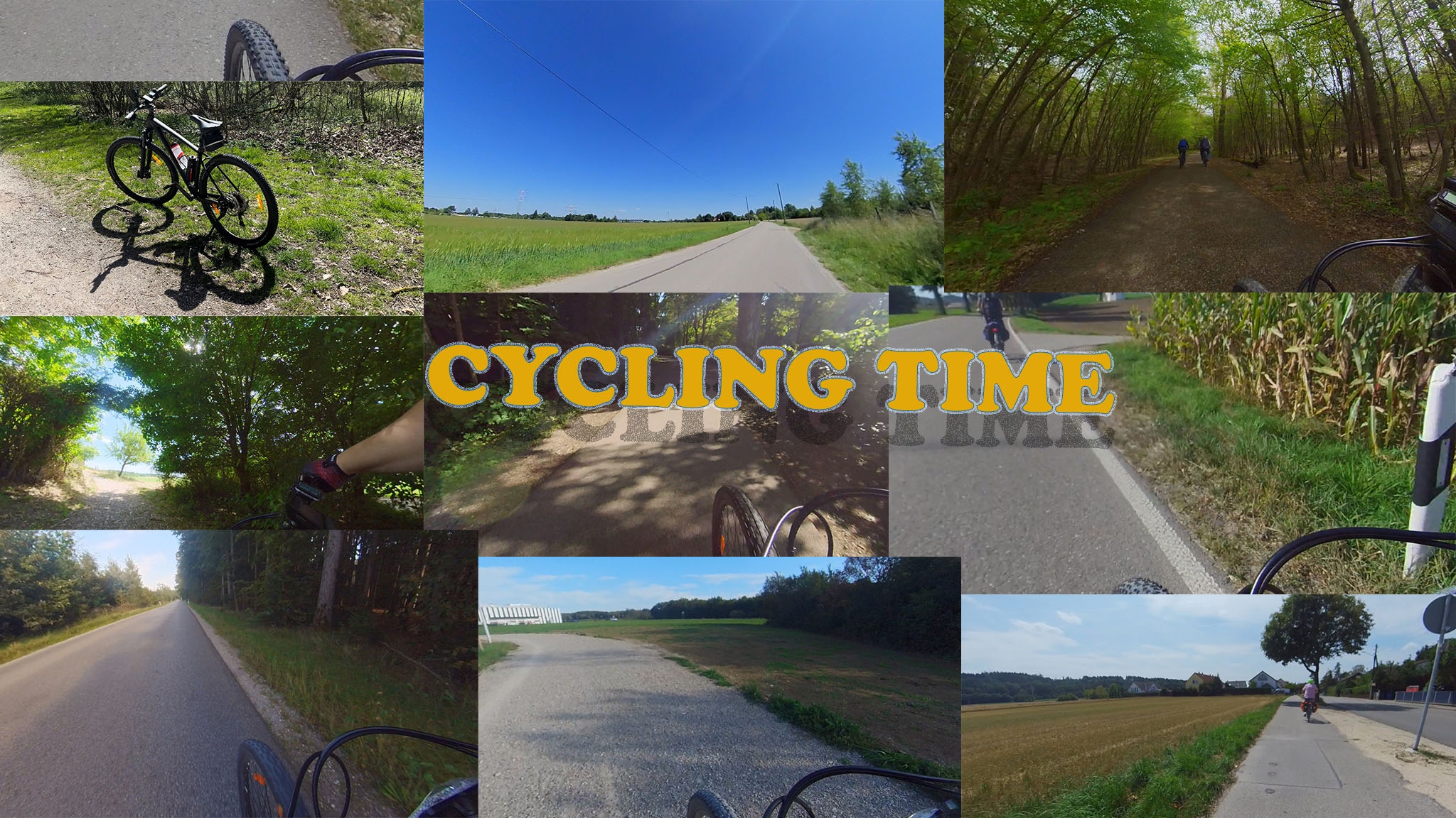 Beautiful Bike Ride to Eichenauer See (Cycling 151) Music from #Uppbeat ...