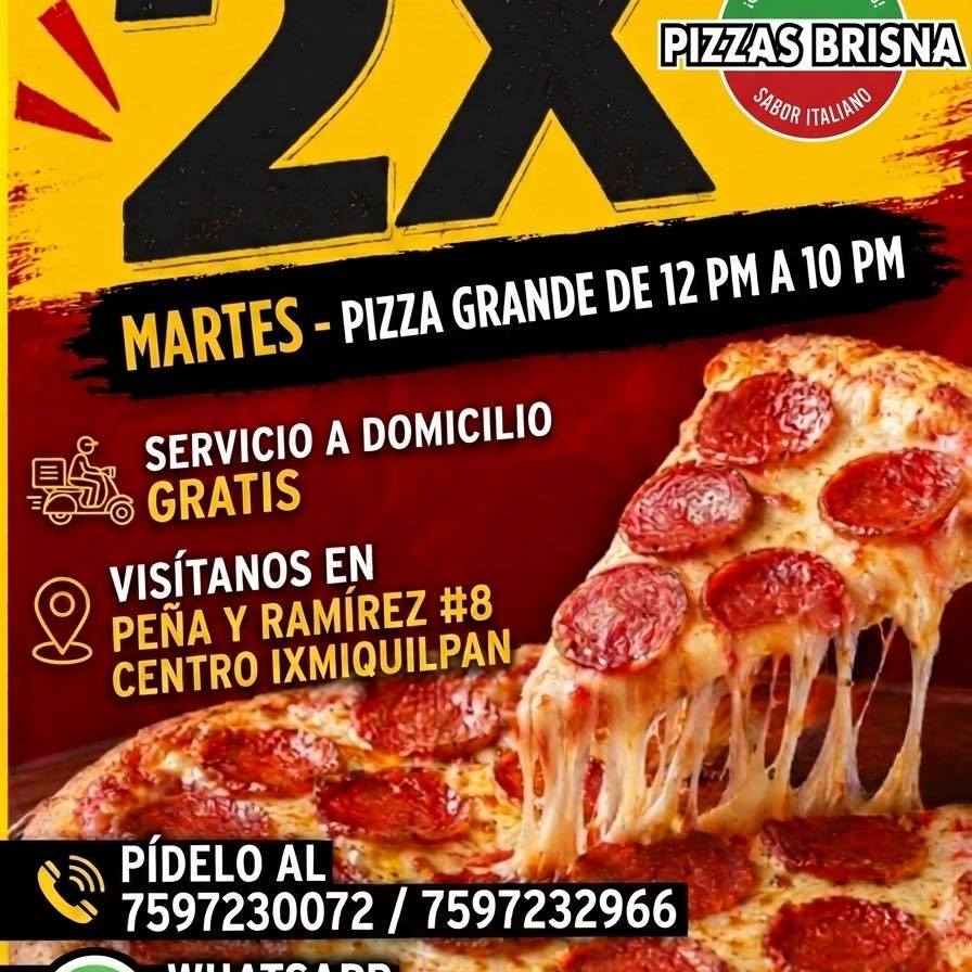 Pizzas Brisna Ixmiquilpan