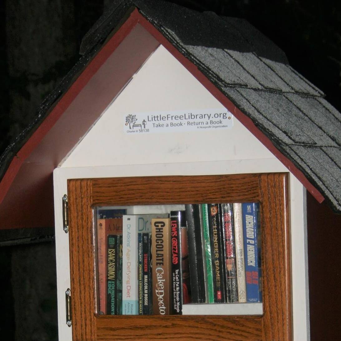 Little Red Free Library #58138