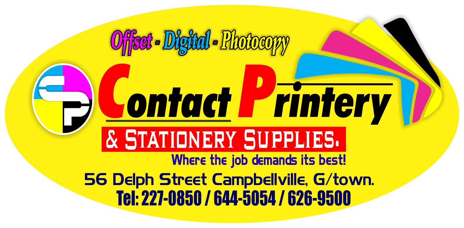 Contact Printery | Georgetown