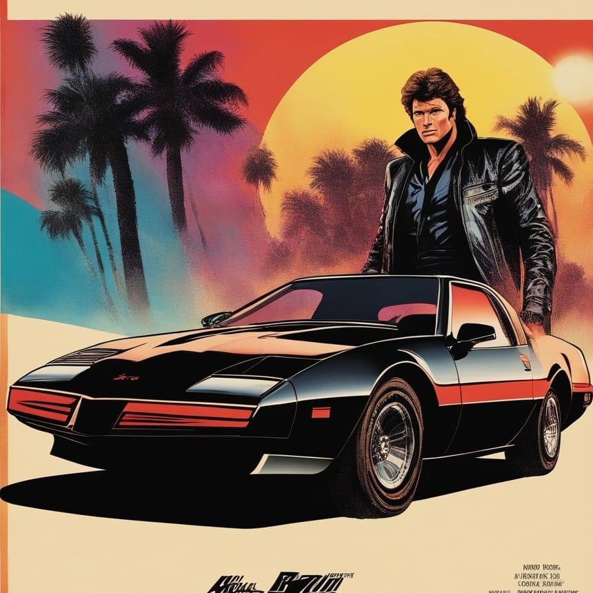 Knight Rider/Nieustraszony - Na tapetę na pulpit się nada ktoś się ...