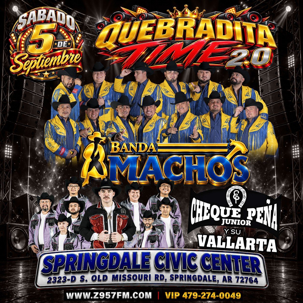 La Zeta 95.7 FM Springdale AR