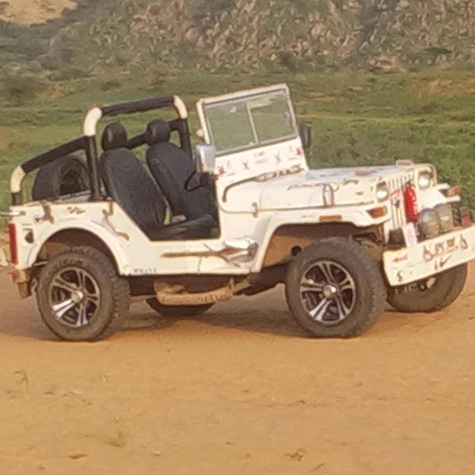 Pushkar Jeep Safari Rajasthan , India Ajmer district