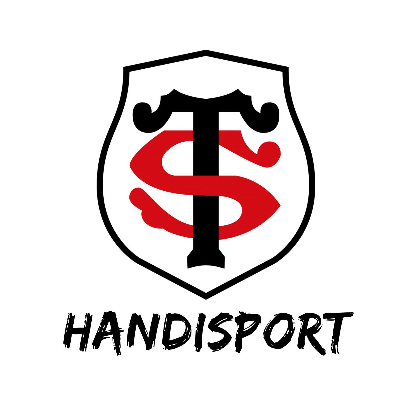 Fanion Stade Toulousain Officiel - 10x8cm - Rouge Et Noir - Collection Rugby