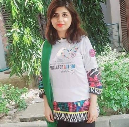 Occupational therapist pulwasha tanver | Lahore