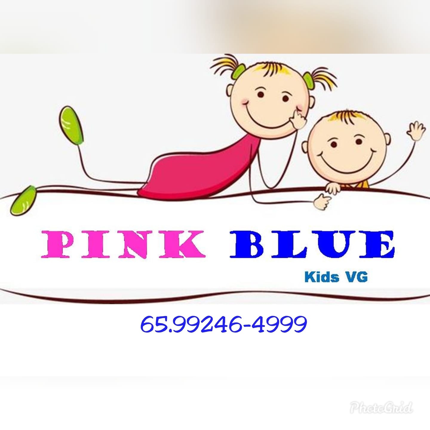 Pink Blue Kids VG