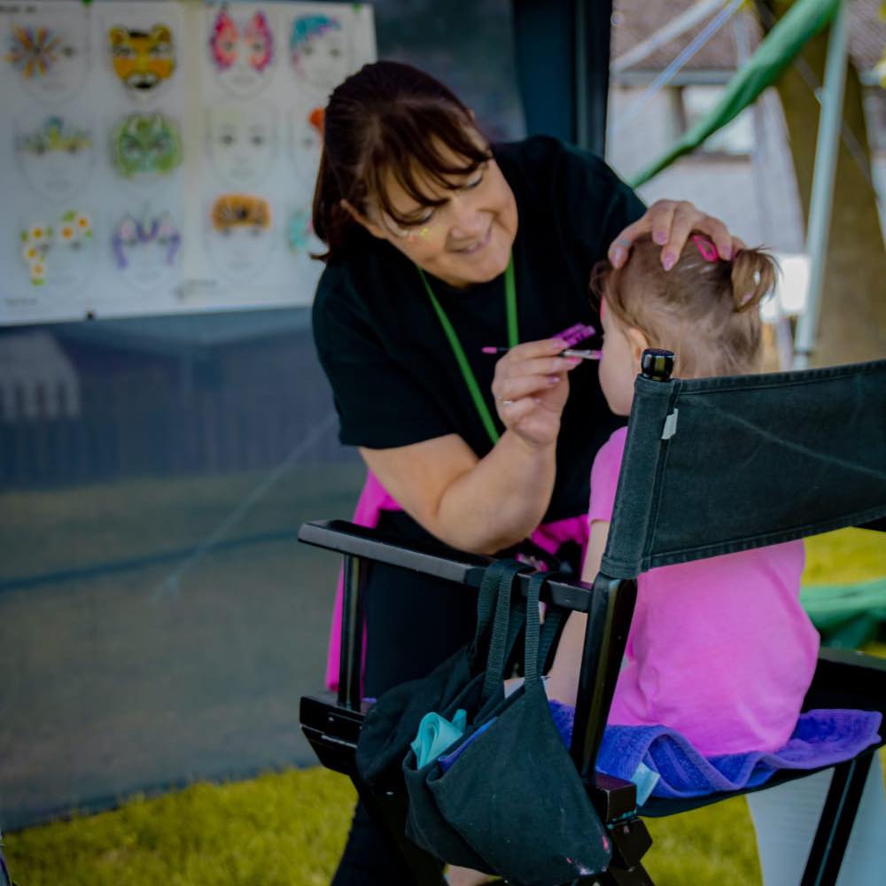 The Face Painting Lady