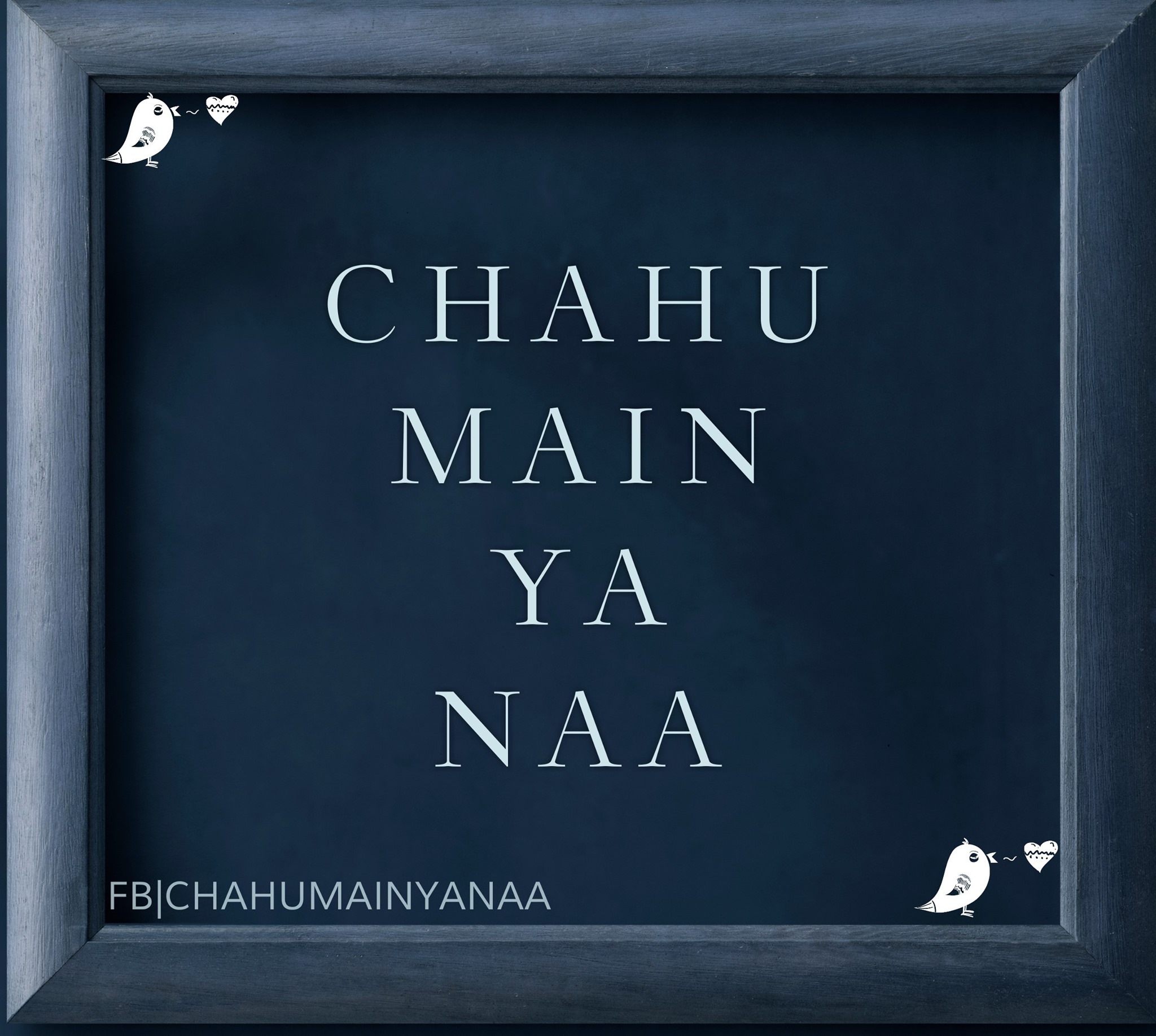 CHAHU MAIN YA NAA