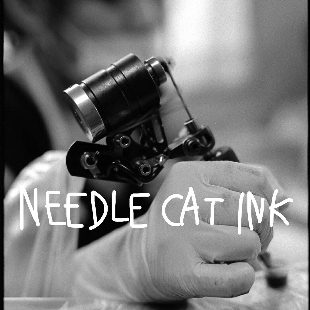 Needle cat ink