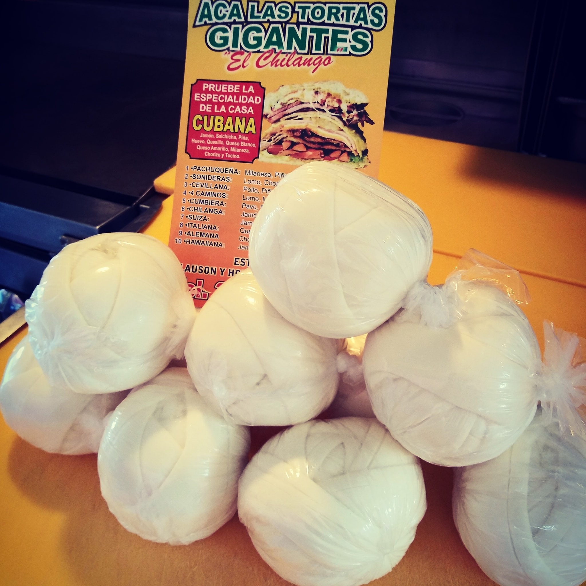 Tortas Gigantes Chilangas"" Los Angeles CA