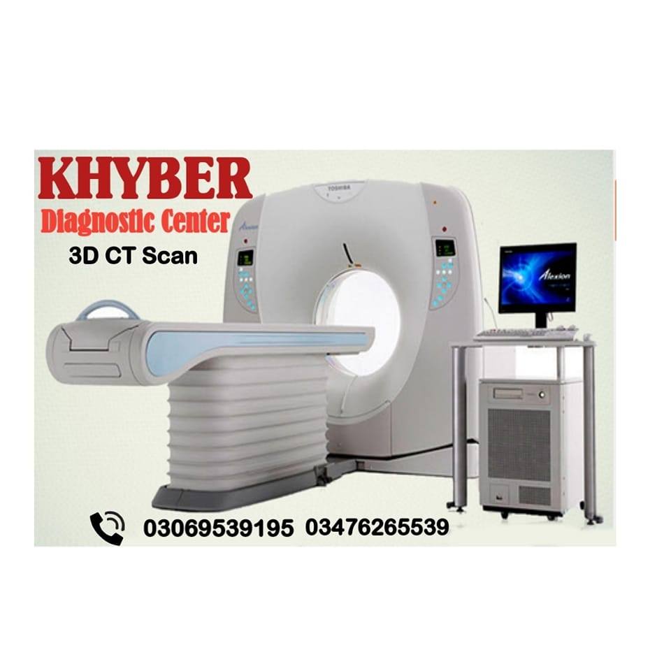 Khyber Diagnostic Center 3D CT Scan Doctor Plaza Opposite HMC Peshawar ...