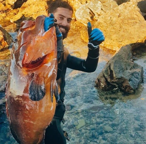 Pesca sub . samir sam