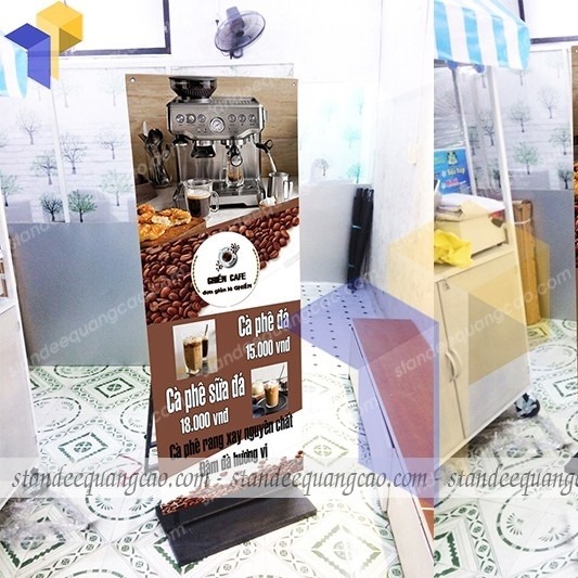 Khung Standee Chắn Gió - XƯỞNG LÀM CHÂN STANDY CHÂN SẮT NGOÀI TRỜI TP ...