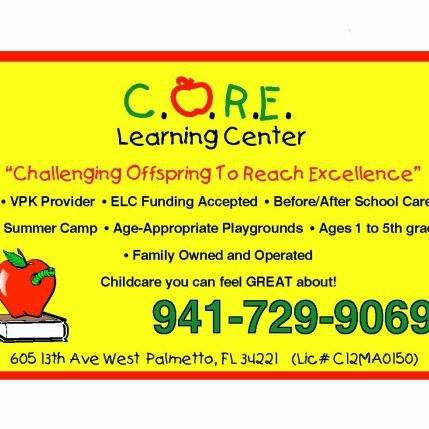 CORE Learning Center | Palmetto FL