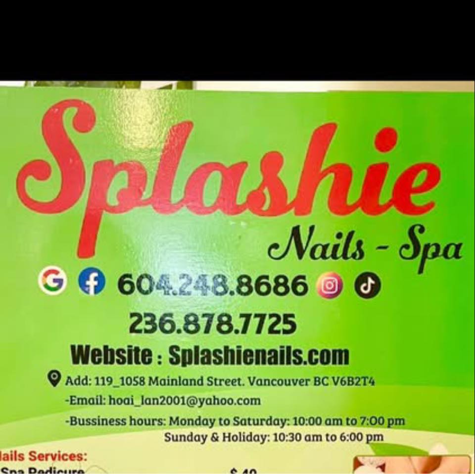 Splashie Nails & Spa | Vancouver BC
