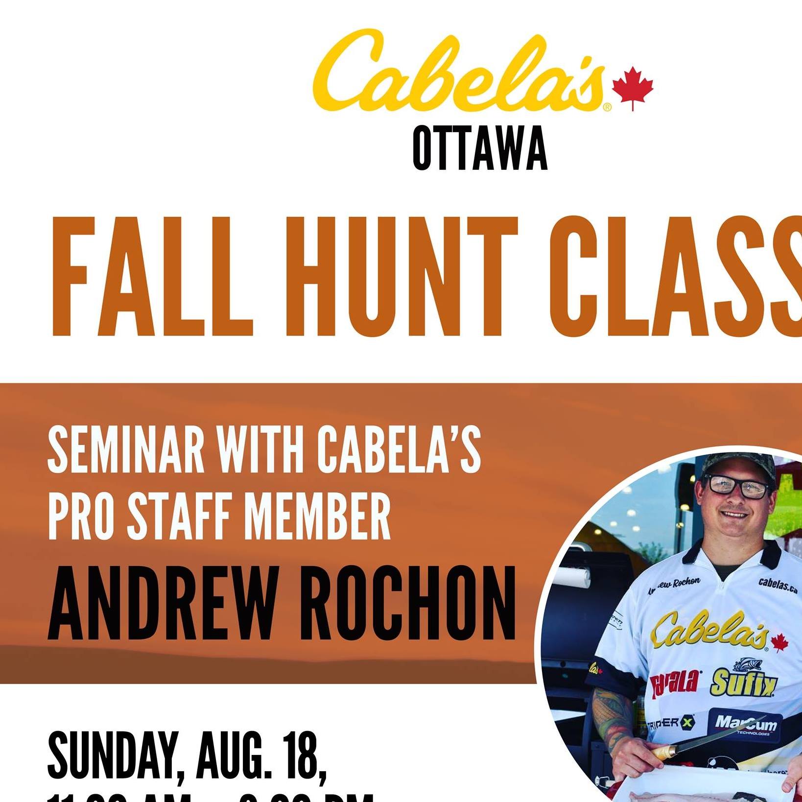 Bass Pro Shops & Cabela's Canada Pro Staff - Andrew Rochon