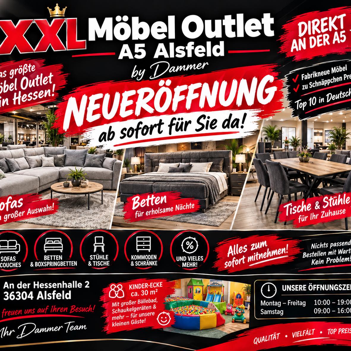 XXL Möbel Outlet by Dammer