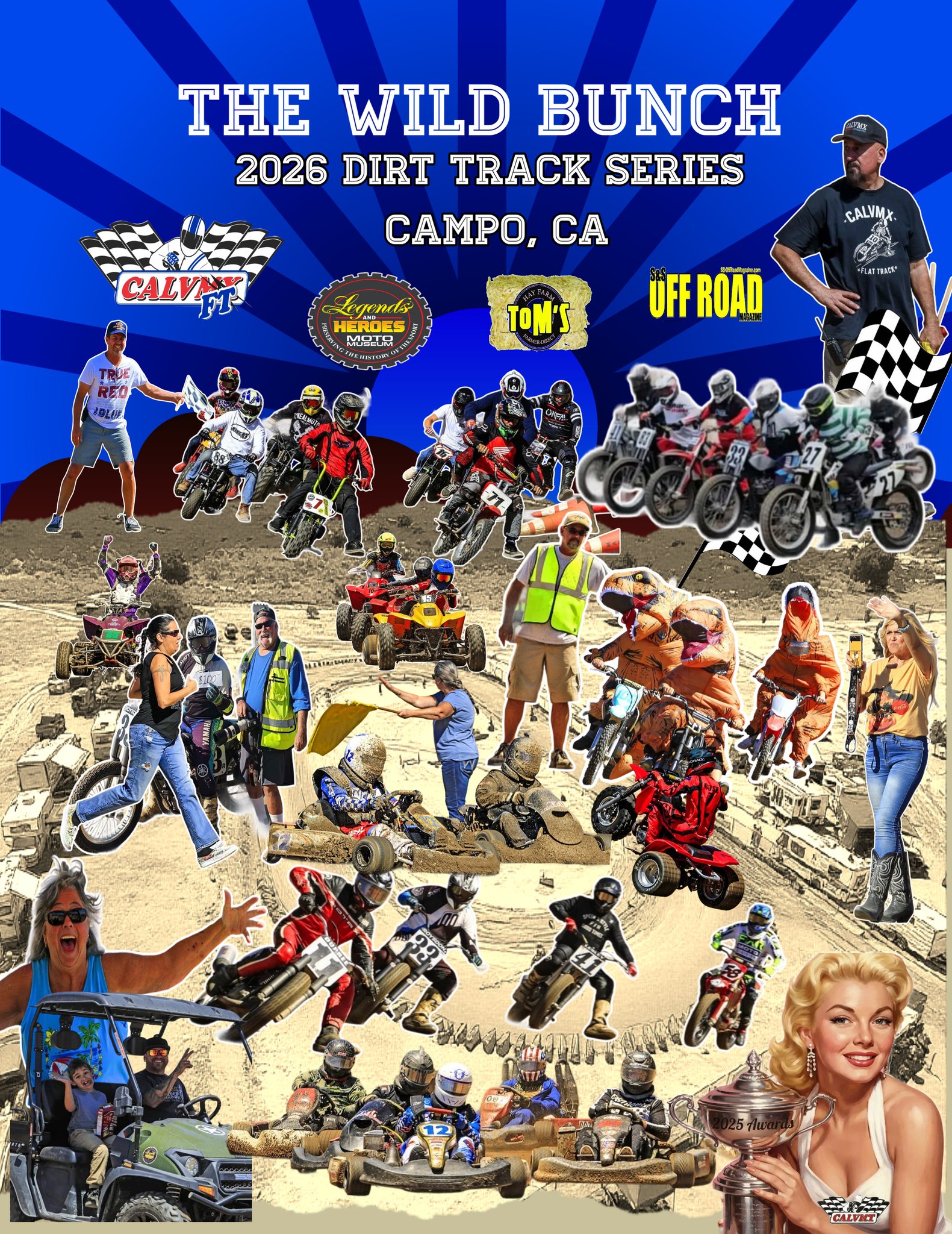 Calvmx Flat Track and TT Racing | Ocotillo CA